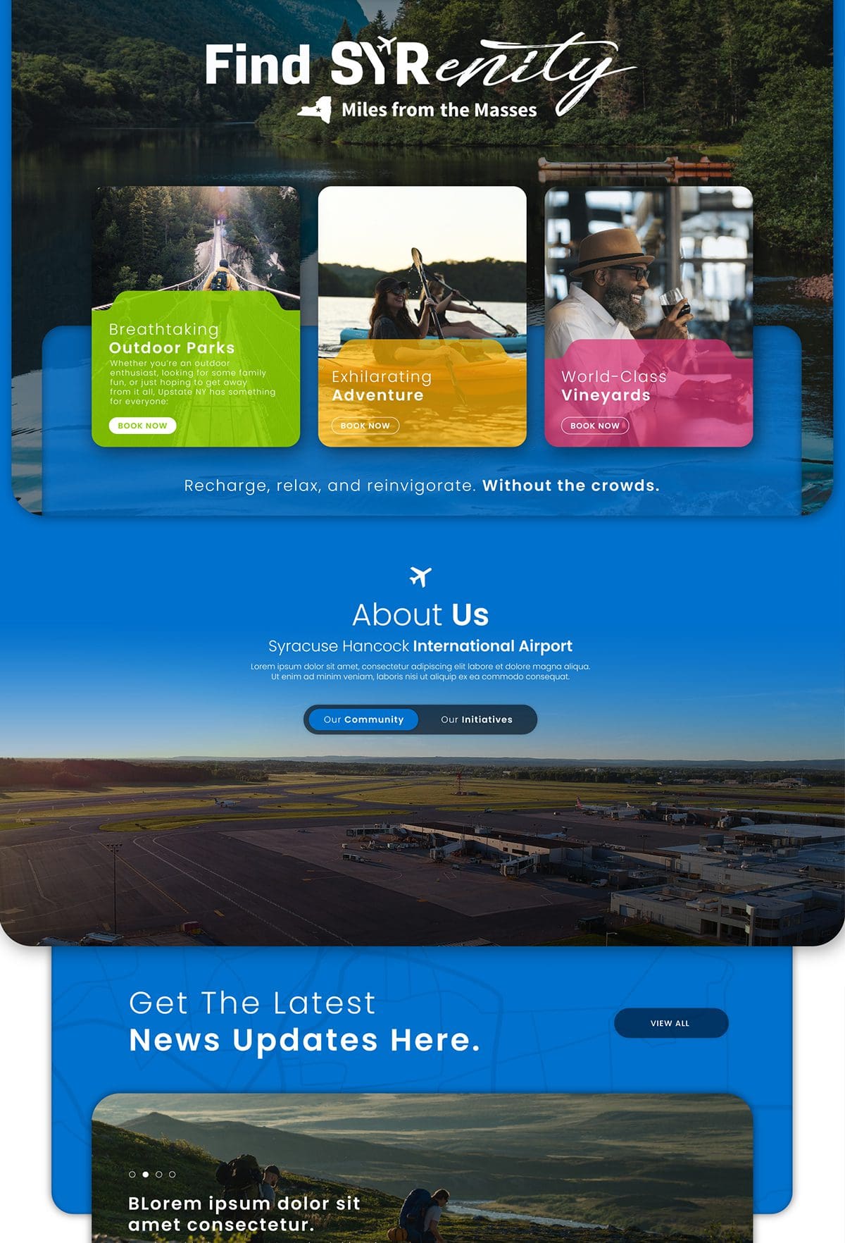 SYRACUSE | Website Design at Horton Group