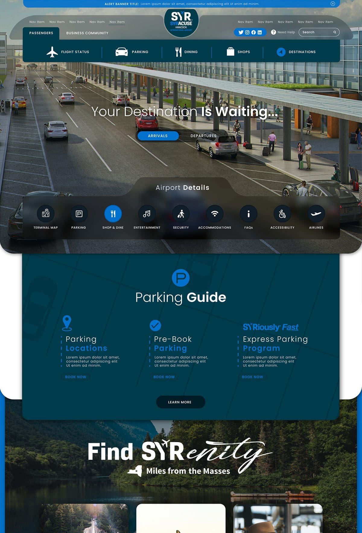 SYRACUSE | Website Design at Horton Group