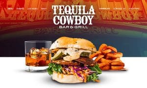 Nashville Web Design Example | Tequila Cowboy