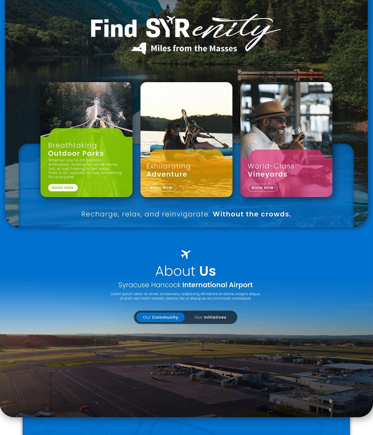 Syracuse New Website by a Nashville Web Design Agency